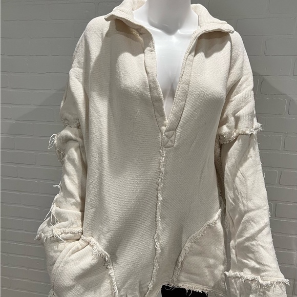 Free People Beach Pullover Sweatshirt - Picture 2 of 7